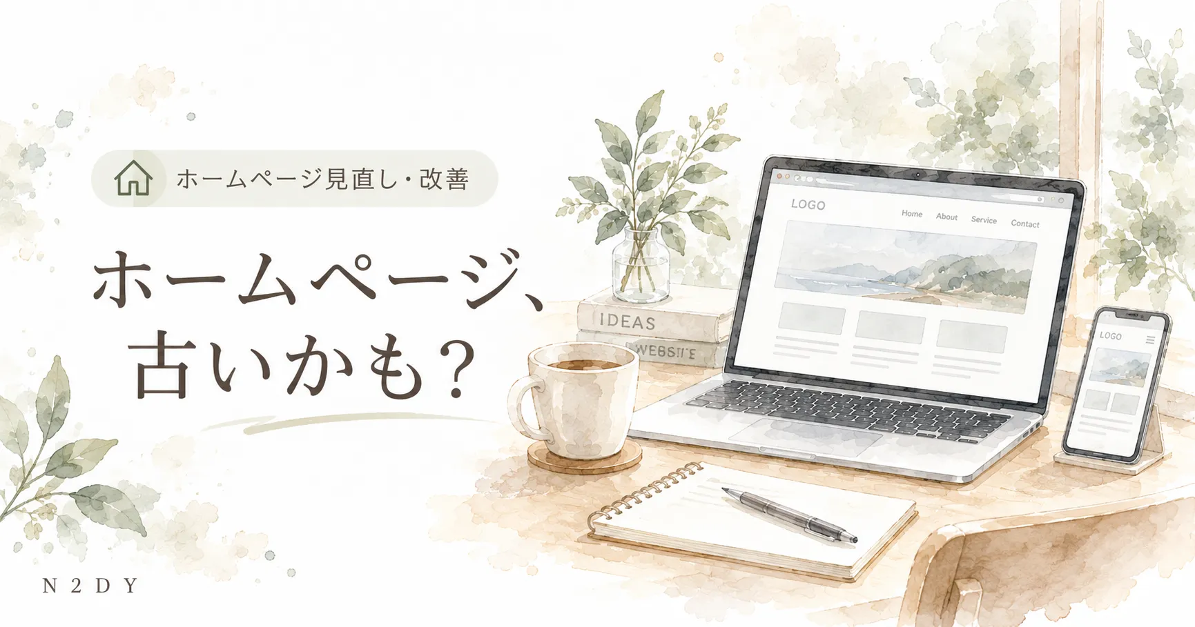 ホームページが古いかも?見直した方がいい7つのチェックポイント